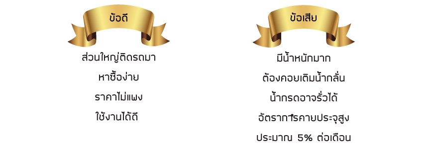 ข้อดีของแบตน้ำ