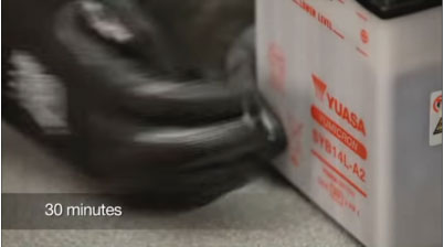 วิธีเตรียมแบตเตอรี่มอเตอร์ไซค์ก่อนใช้งาน