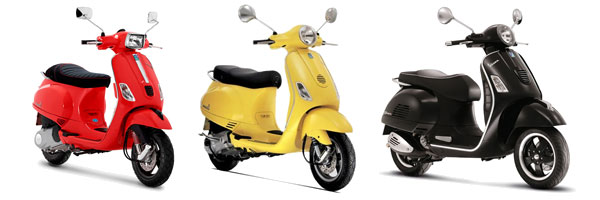 มอเตอร์ไซค์ค่าย Vespa ใช้หัวเทียนเบอร์อะไร