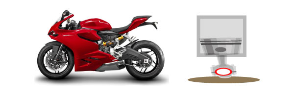 OVERSQUARE ENGINE เครื่องยนต์ระยะชักสั้น